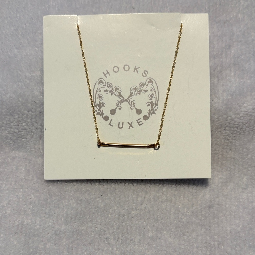 Gold Bar Necklace